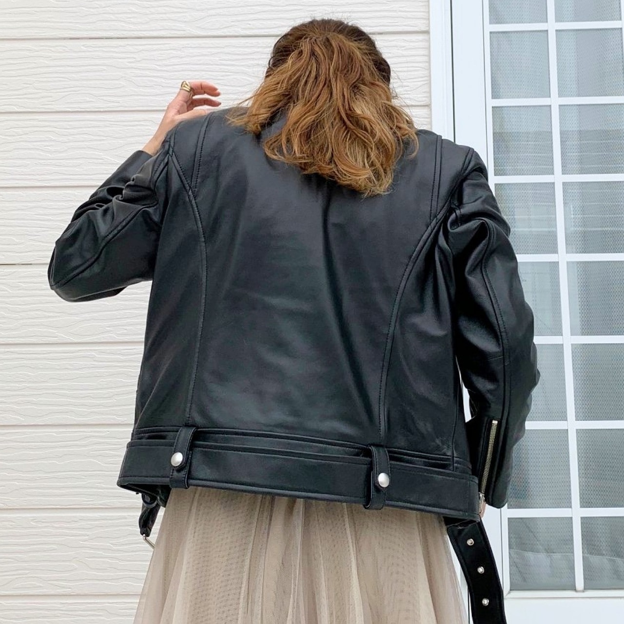 ヴィンテージレザーライダース(S ブラック)｜ Q｜吉祥寺PARCO | ONLINE