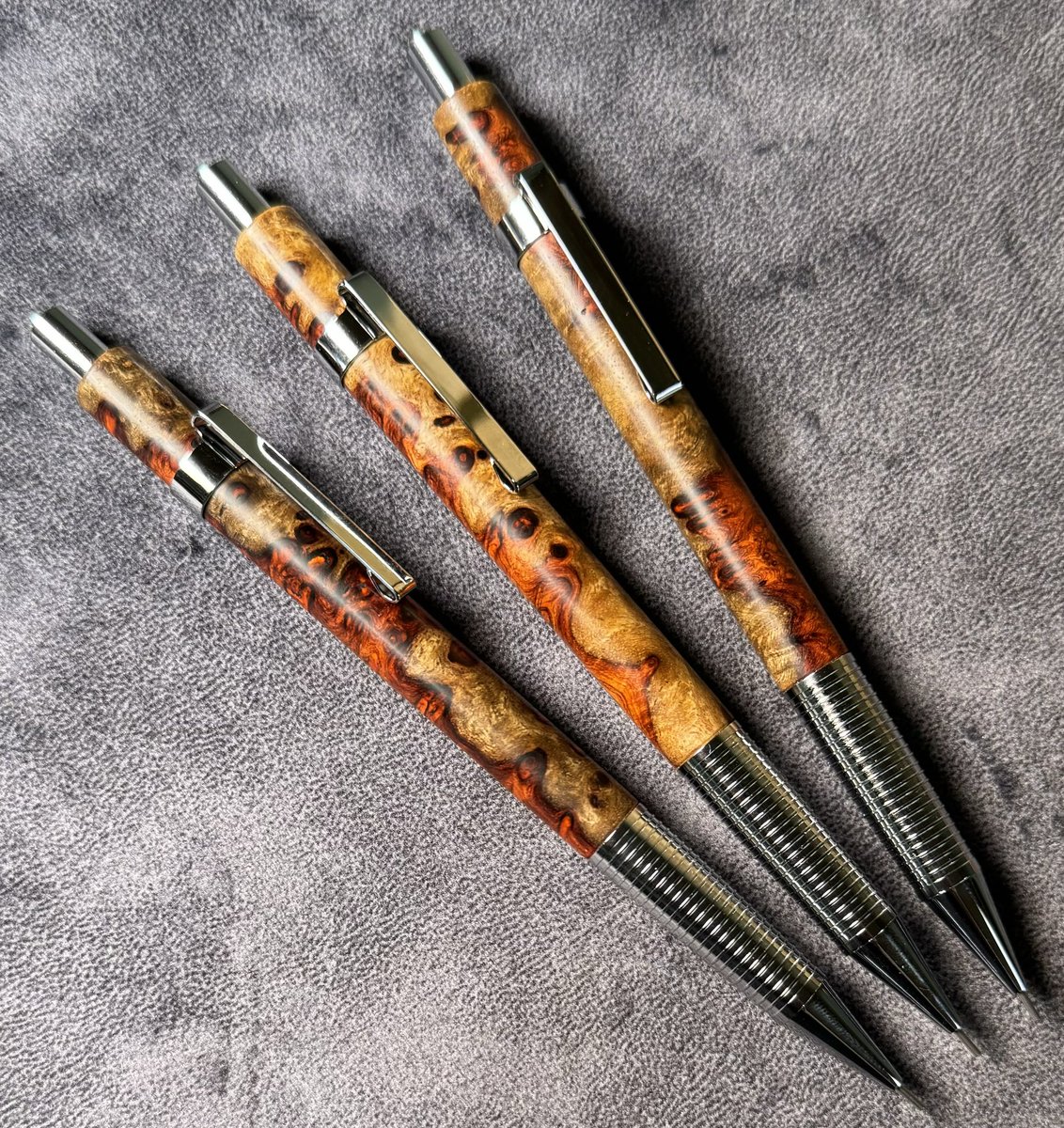 7月のハンズ名古屋に向けて MP201 本カリン瘤紅白 #CraftA #クラフト