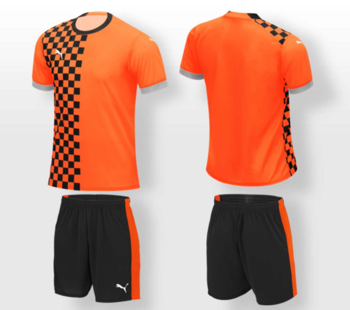 高校サッカー、山口県代表 #高川学園 のユニフォームは 『PUMA TRIBES