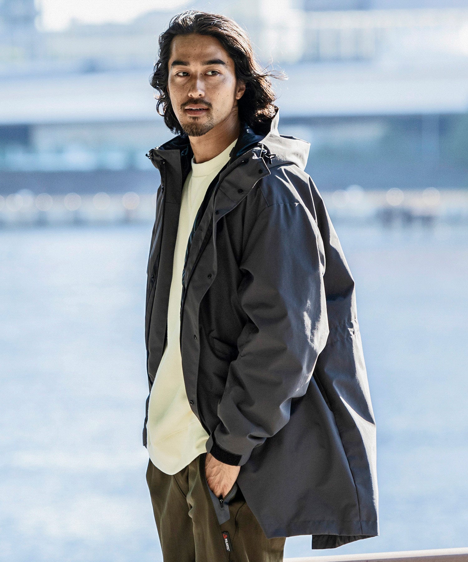 Men's] MODS DOWN COAT / WINDSTOPPER(R) Product by GORE-TEX LABS +phen