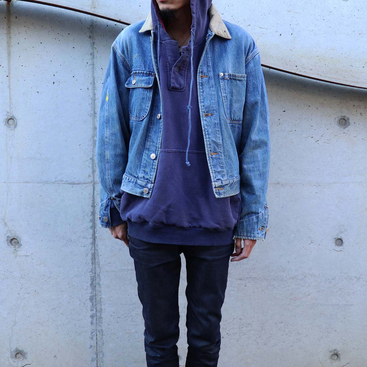 POST JUNK / 80's POLO RALPH LAUREN 白タグ デニムジャケット [M]