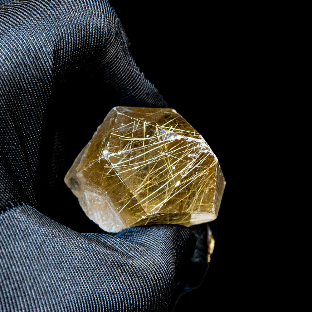 ルチルクォーツ原石 高品質ブラジル産ルチルクォーツ ポイントカット