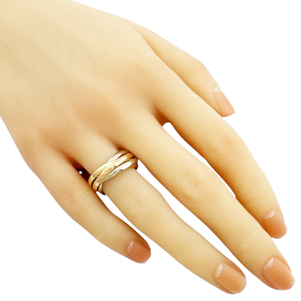 CARTIER カルティエ トリニティ 5連 リング 指輪 13.5号 18金 K18