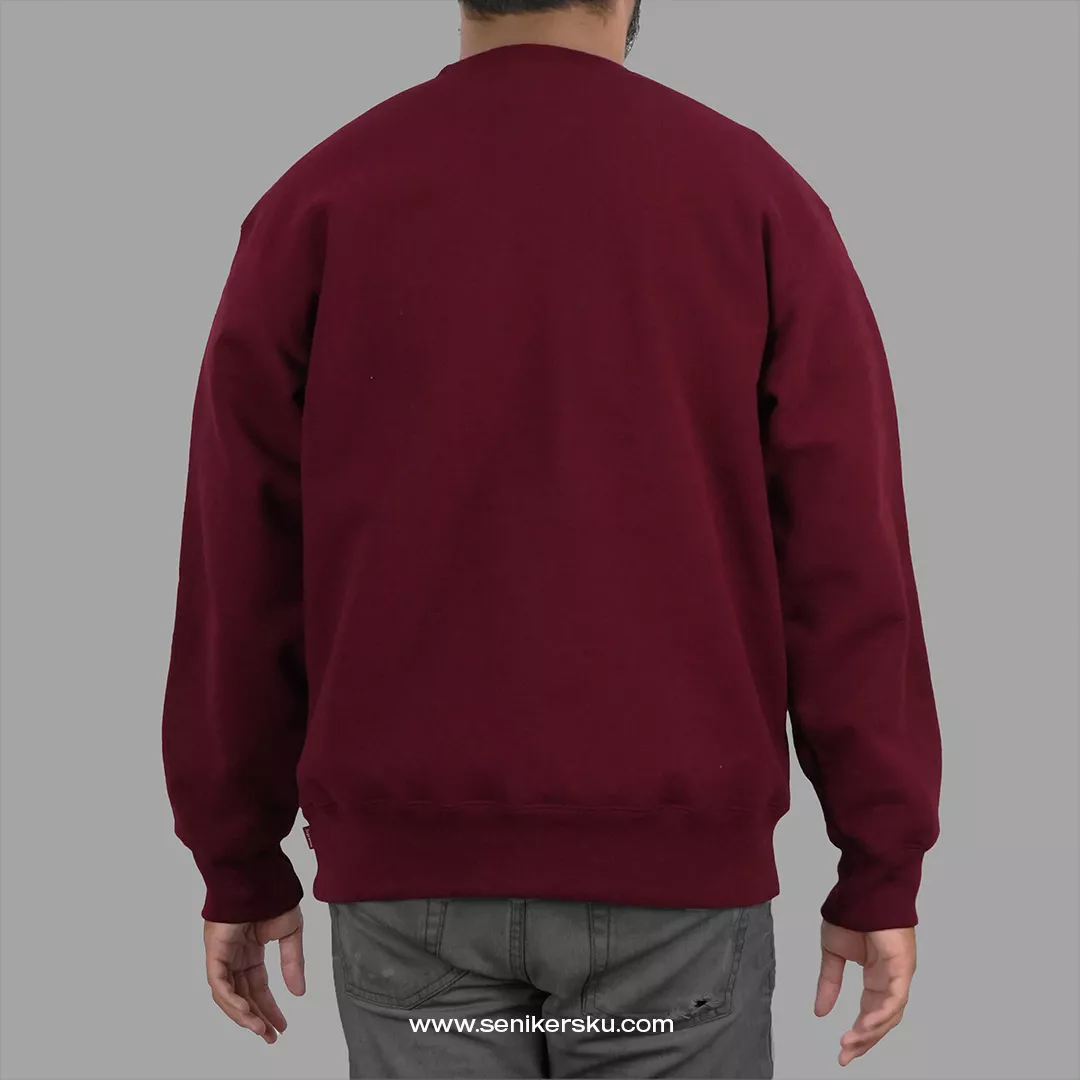 Supreme Box Logo Crewneck Cardinal | Senikersku