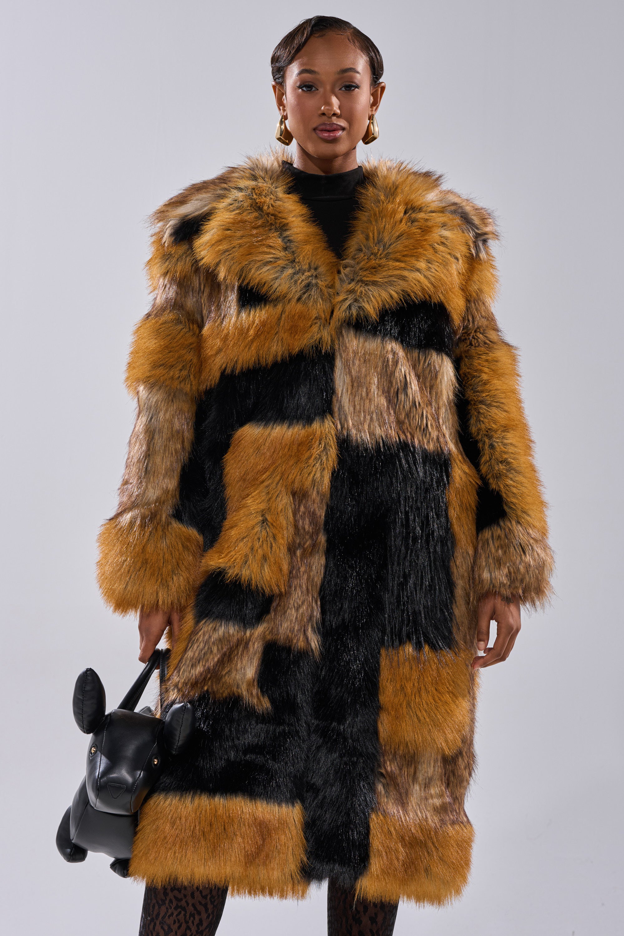 COSMO PATCHWORK FAUX FUR – AKIRA