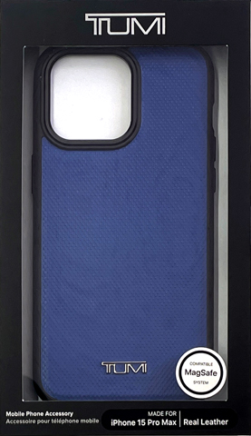 TUMI iPhone15 Pro Max用 本革 背面ケース | 株式会社エアージェイ