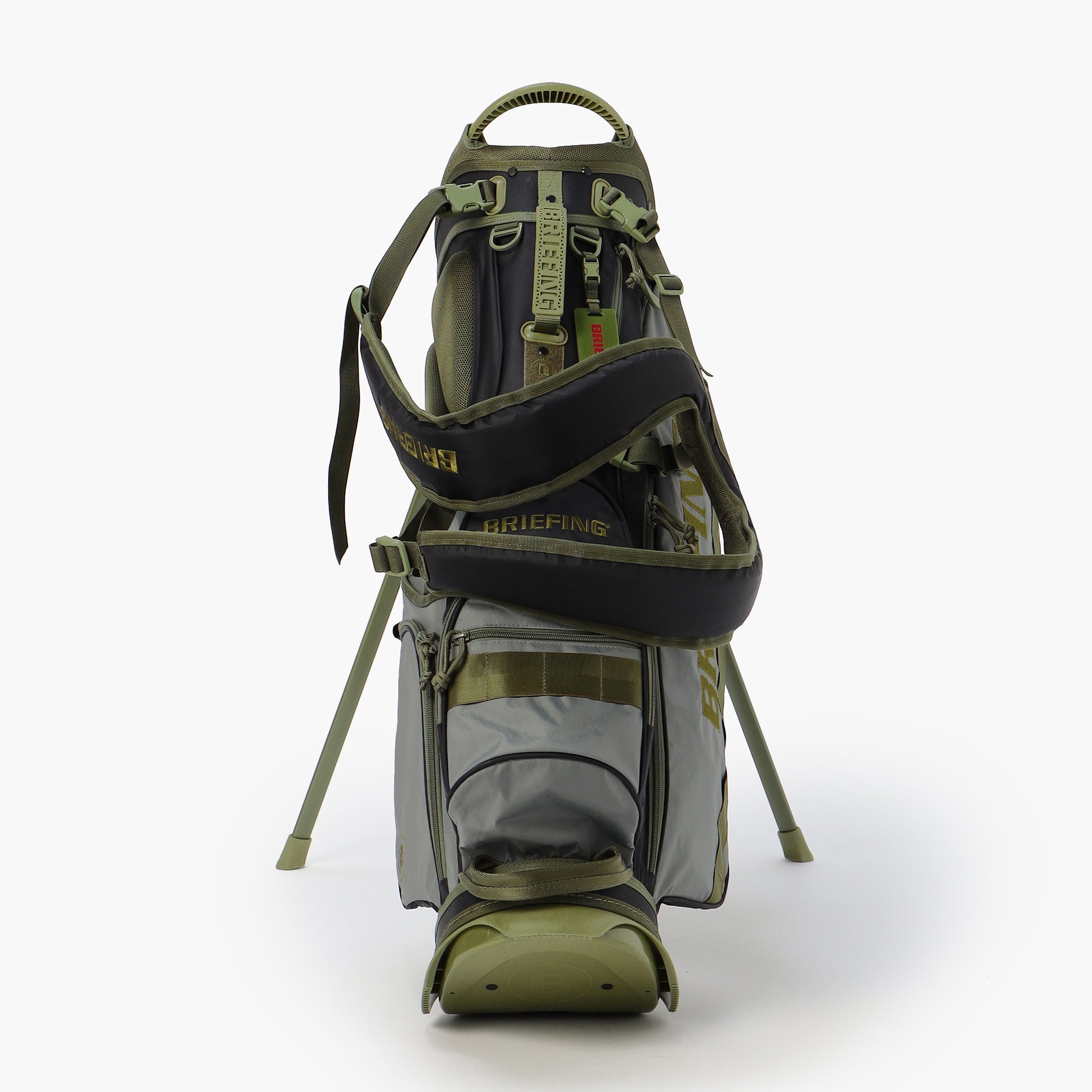 希少】BRIEFING キャディバッグ CR-4 グリーン 緑 限定 希少】BRIEFING