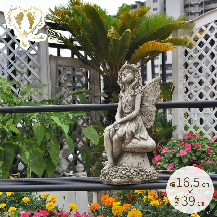 楽天市場】ストーン 英国製 【うたたねエンジェル UK】天使置物【送料