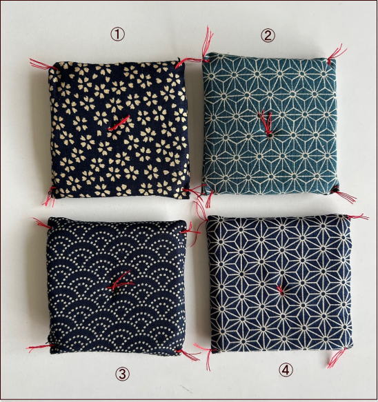 楽天市場】人形用 ミニ座布団 唐草模様12cm【メール便可】 : 笑福工房 万兵