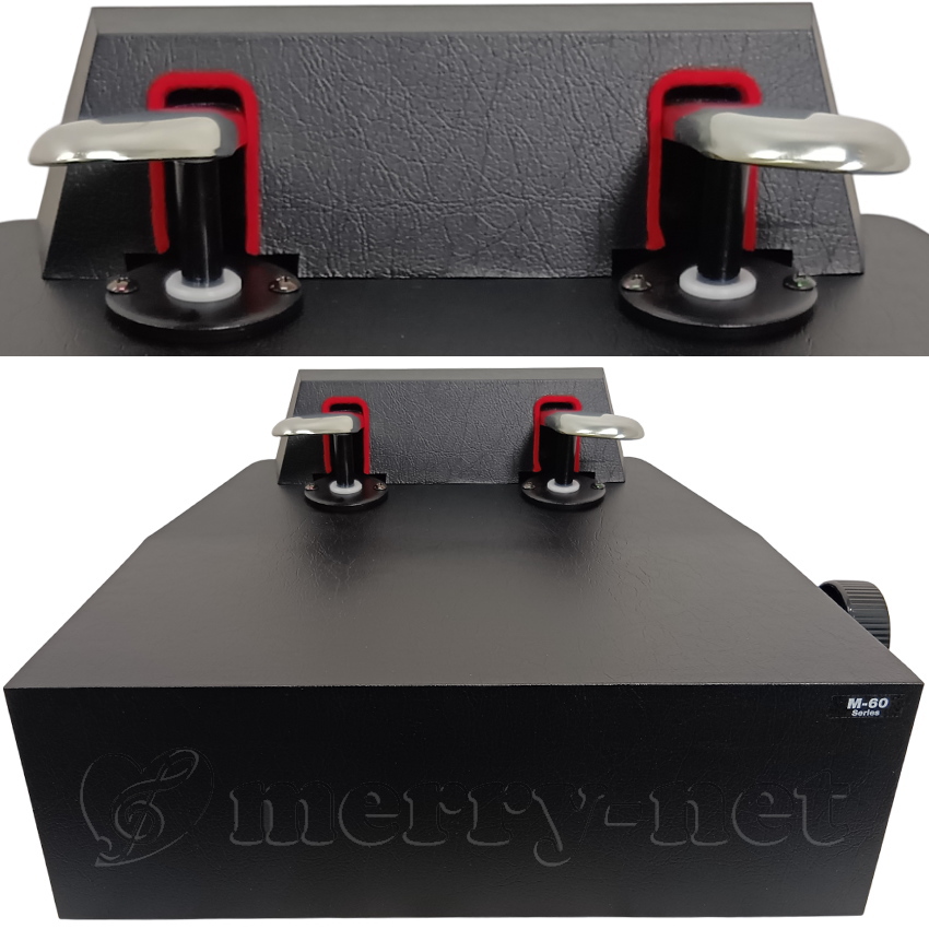 ピアノ補助ペダル M60 (M-60) ピアノ用 ペダル付き足台 : 楽器のこと