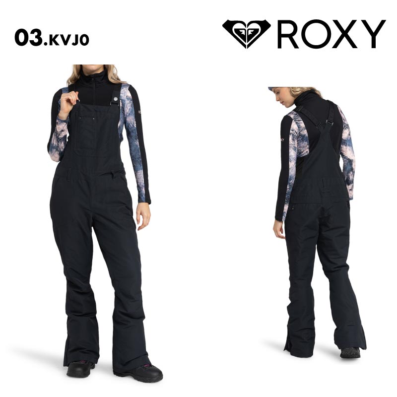 ROXY（ロキシー） スノーウェア ビブパンツ レディース RIDEOUT BIB PT