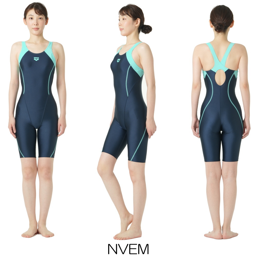 アリーナ（arena） フィットネス水着 レディース スパッツ ハーフ