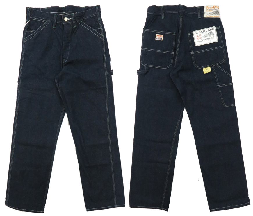 SUGAR CANE シュガーケーン 11oz ブルーデニム ワークパンツ SC42495