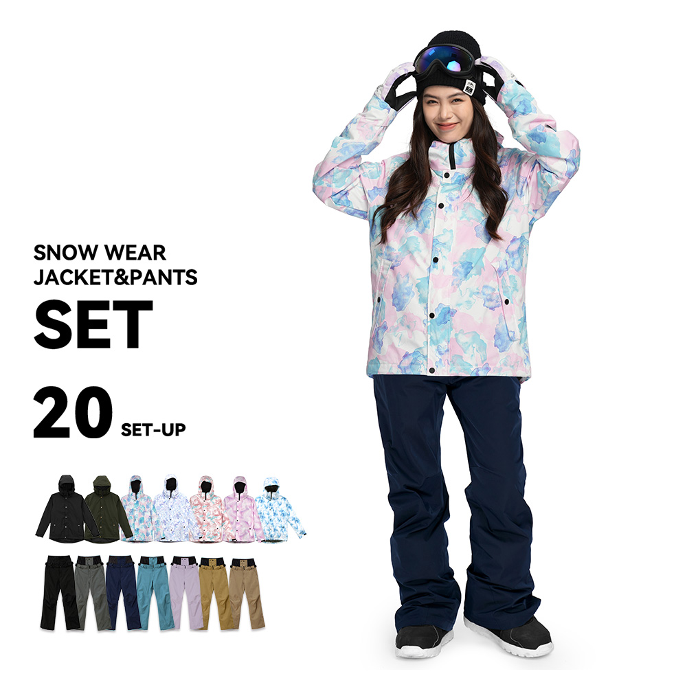 LEISURE SPORT スキーウェア スノーボードウェア レディース 上下