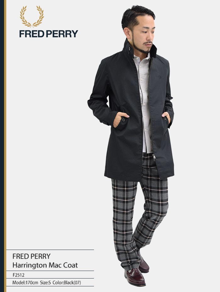 FRED PERRY（フレッドペリー） ジャケット メンズ ハリントン マック