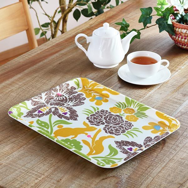 トレー 36cm isso ecco イッソ・エッコ ファブリックトレー