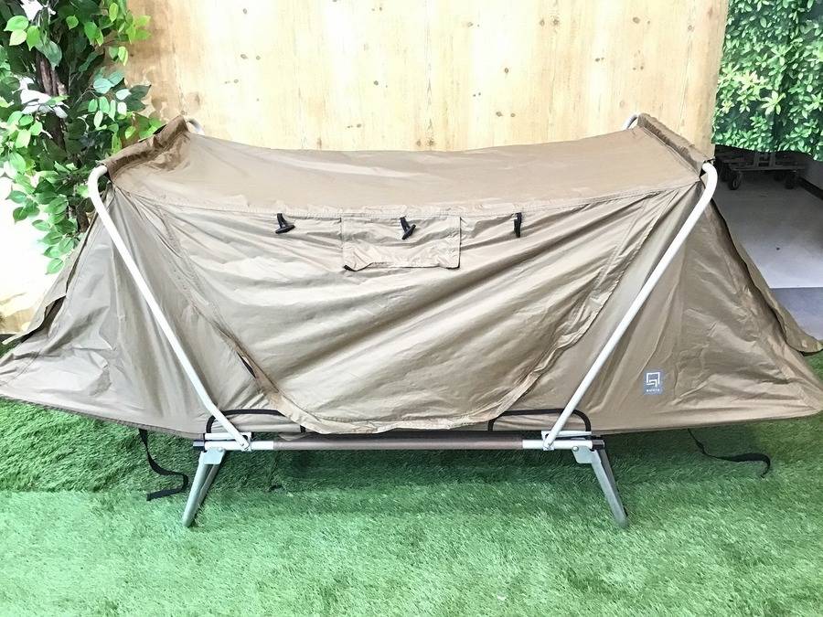 Qualz クオルツ イージーキャンパー コットテント 1分で設営できるソロ