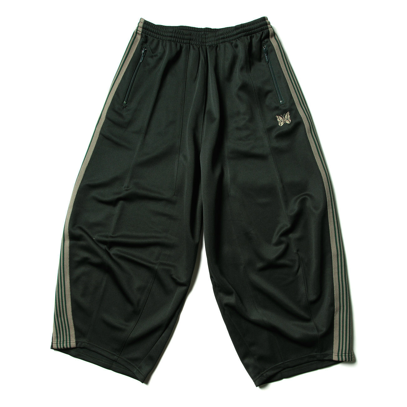 Needles / ニードルズ | H.D. Track Pant - Poly Smooth - Dk.Green