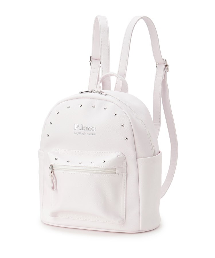 ラインスタッズミニリュック（リュック） | PINK-latte（ピンク ラテ