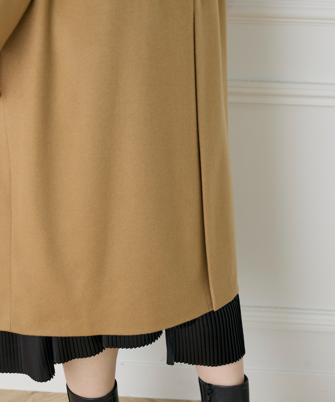 WEB限定》カシミヤ100%ラップコート｜INED（イネド）｜フランドル