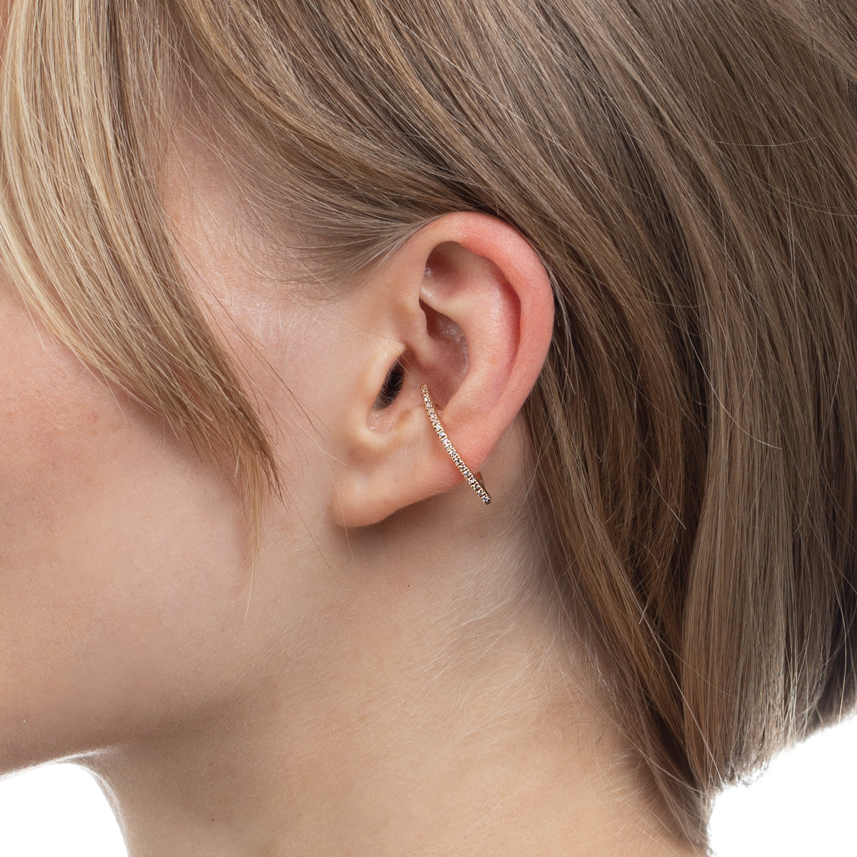 Hirotaka (片耳用) CYGNUS ダイヤモンド ピアス