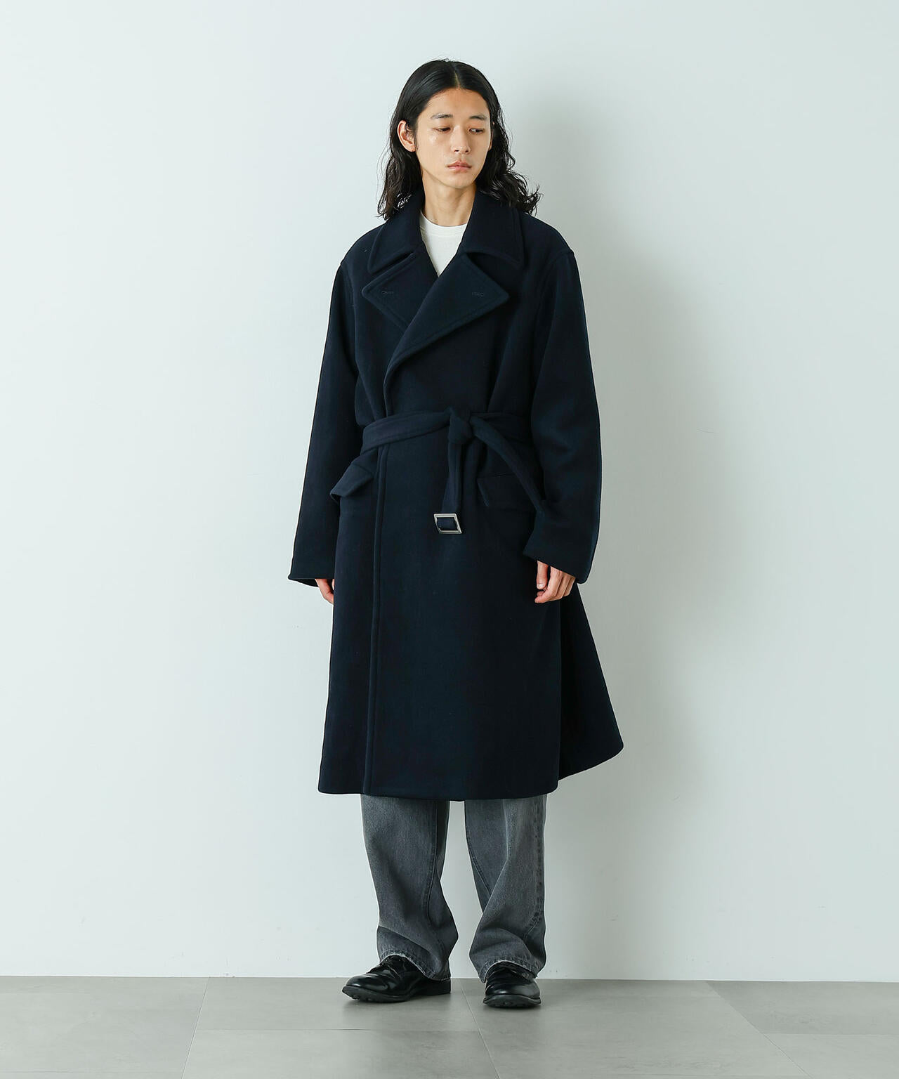HOTEL PALACE」ウールカシミヤ ロングコート