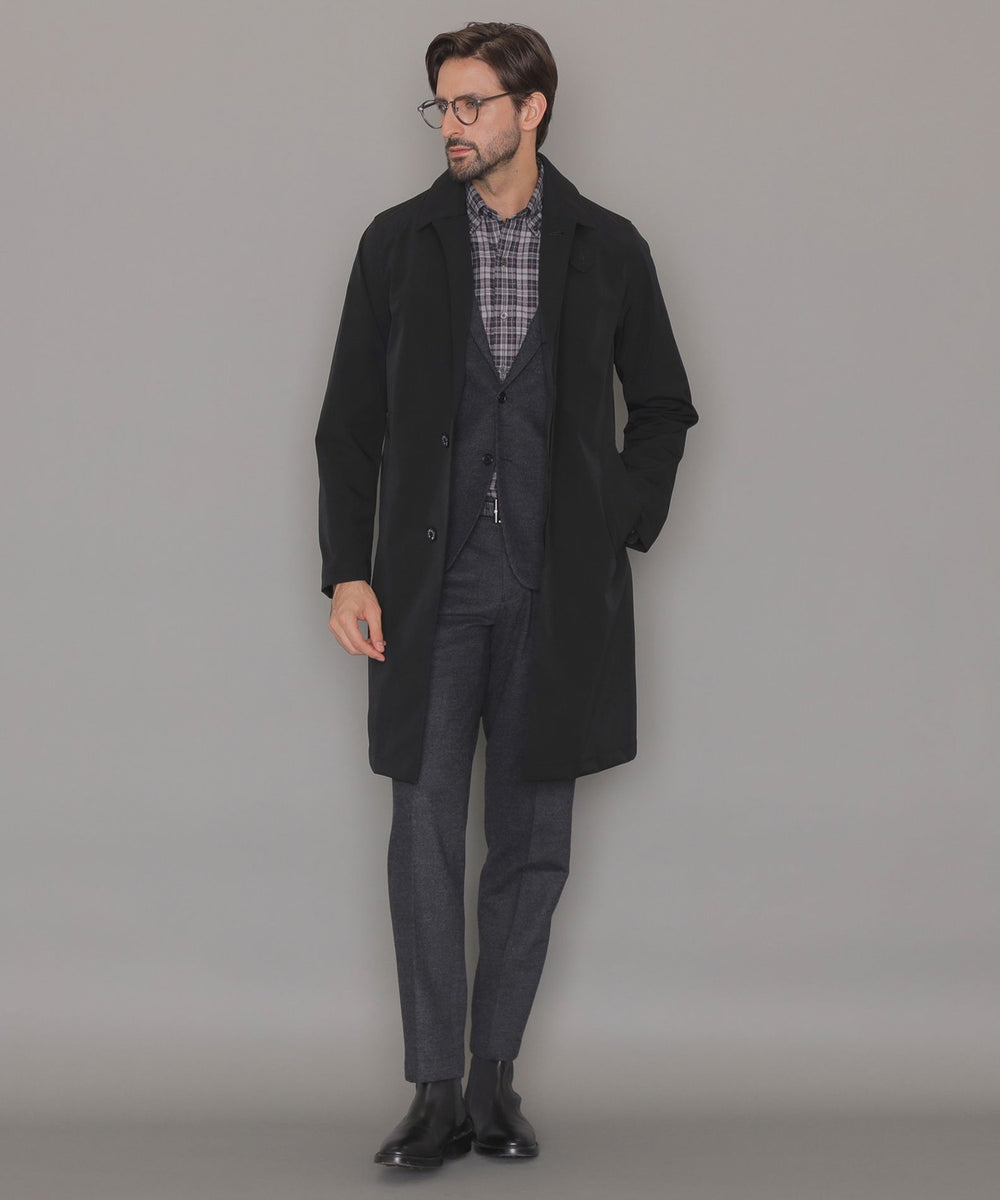 BLACK OF BLACKs】【DUNFORD】シンセティックステンカラーコート