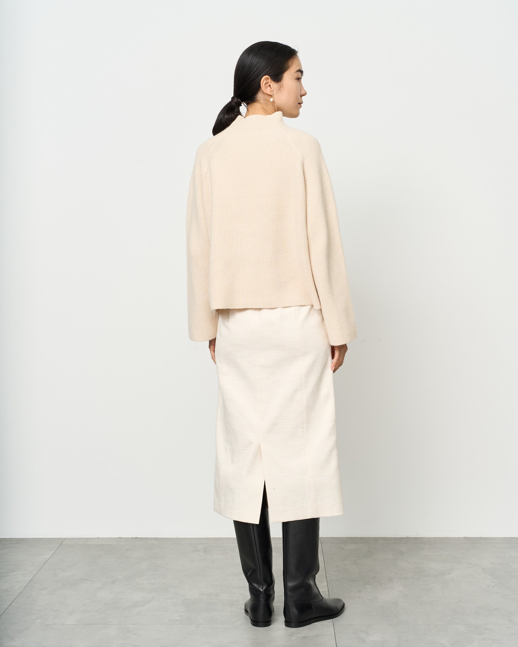 ツィーディージャカードロングタイトスカート - SOÉJU online store