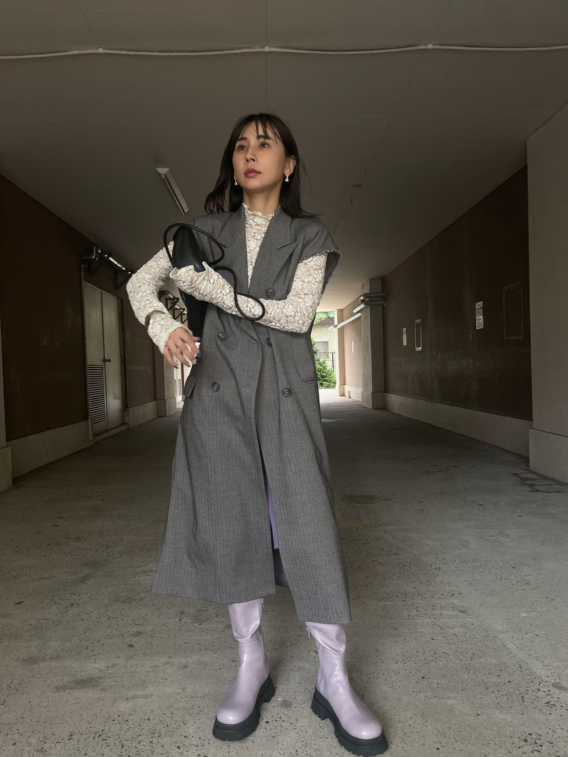 8/9(火)新作情報！明日はHERRINGBONE LONG JACKET VESTが発売！ | 黒石