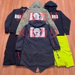 黒L AKIRA Supreme Fishtail Parka m65 アキラ - メルカリ