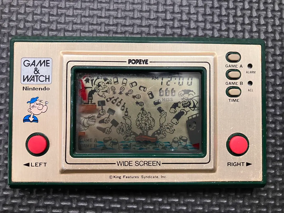 2026年最新】ポパイ ゲームウォッチの人気アイテム - メルカリ