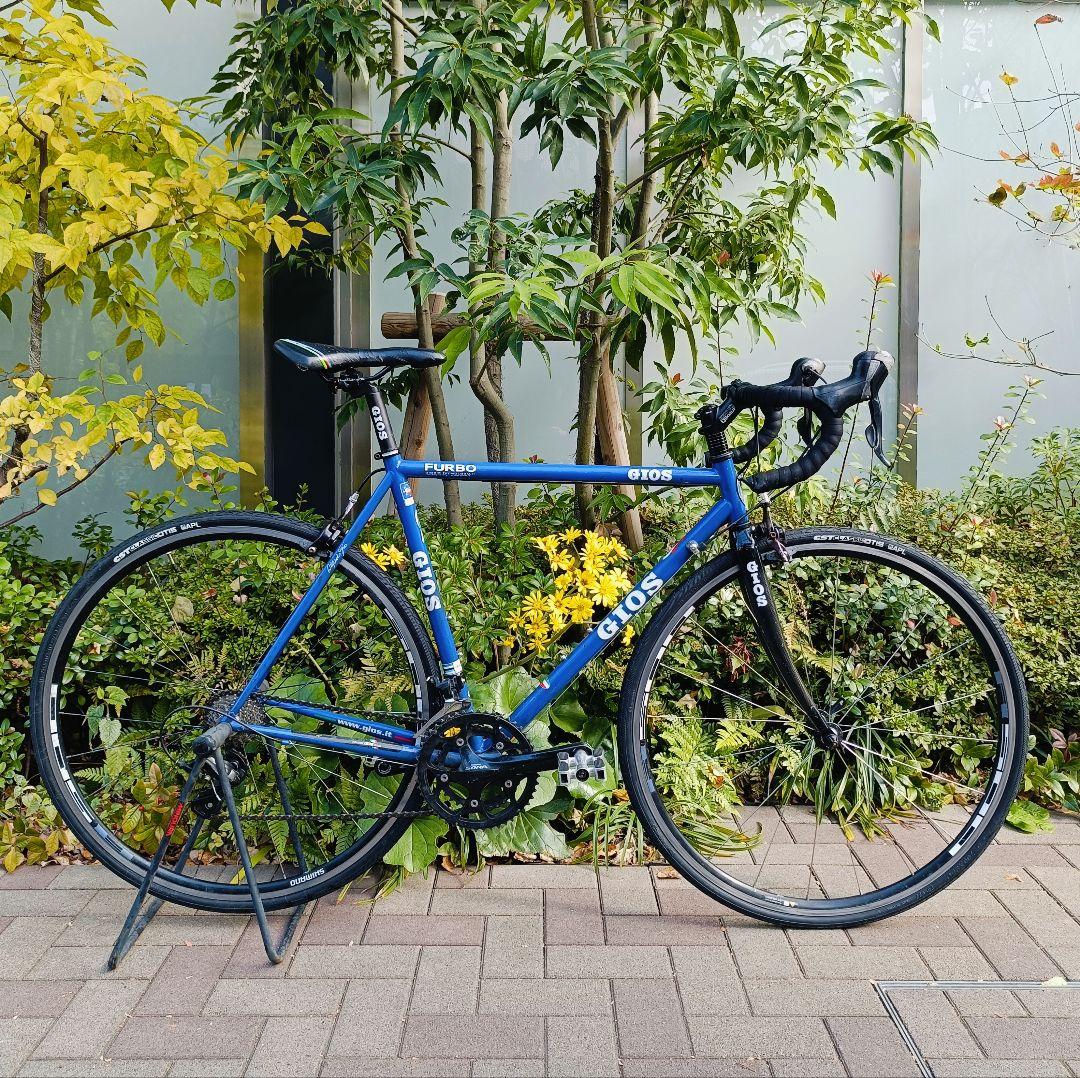 GIOS FURBO ロードバイク (540mm/タイヤ新品) クロモリ GIOS（ジオス） 2020年モデル FURBO （フルボ） [ロードバイク