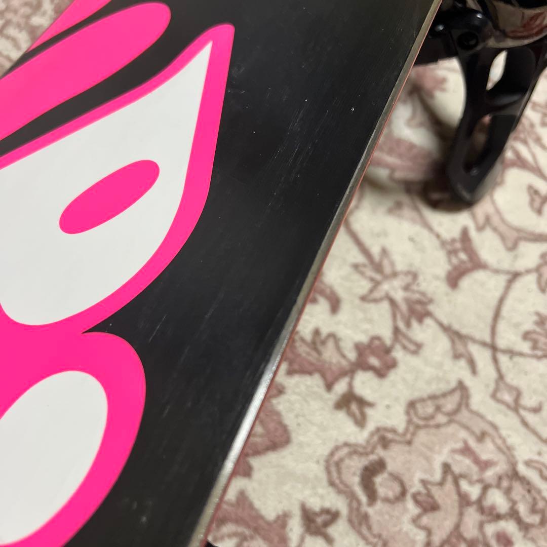 RIDE 142cm 初心者向け 子供 レディース スノーボードセット K2ビン