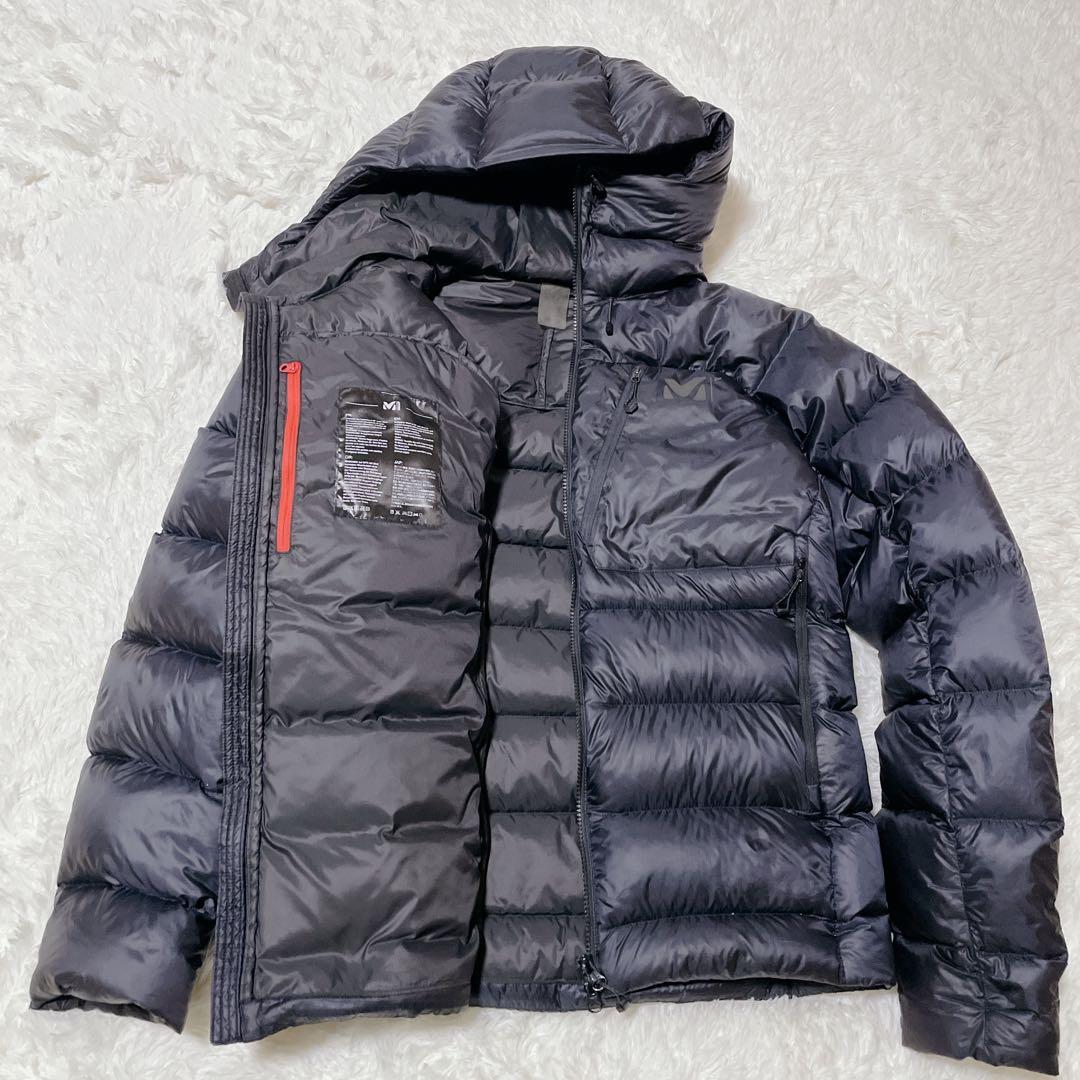 極暖　MILLET ミレー　マグマ　ダウンジャケット フード付き　メンズ　L 紺 MILLET（ミレー） アウトレット公式 ダウン ジャケット メンズ