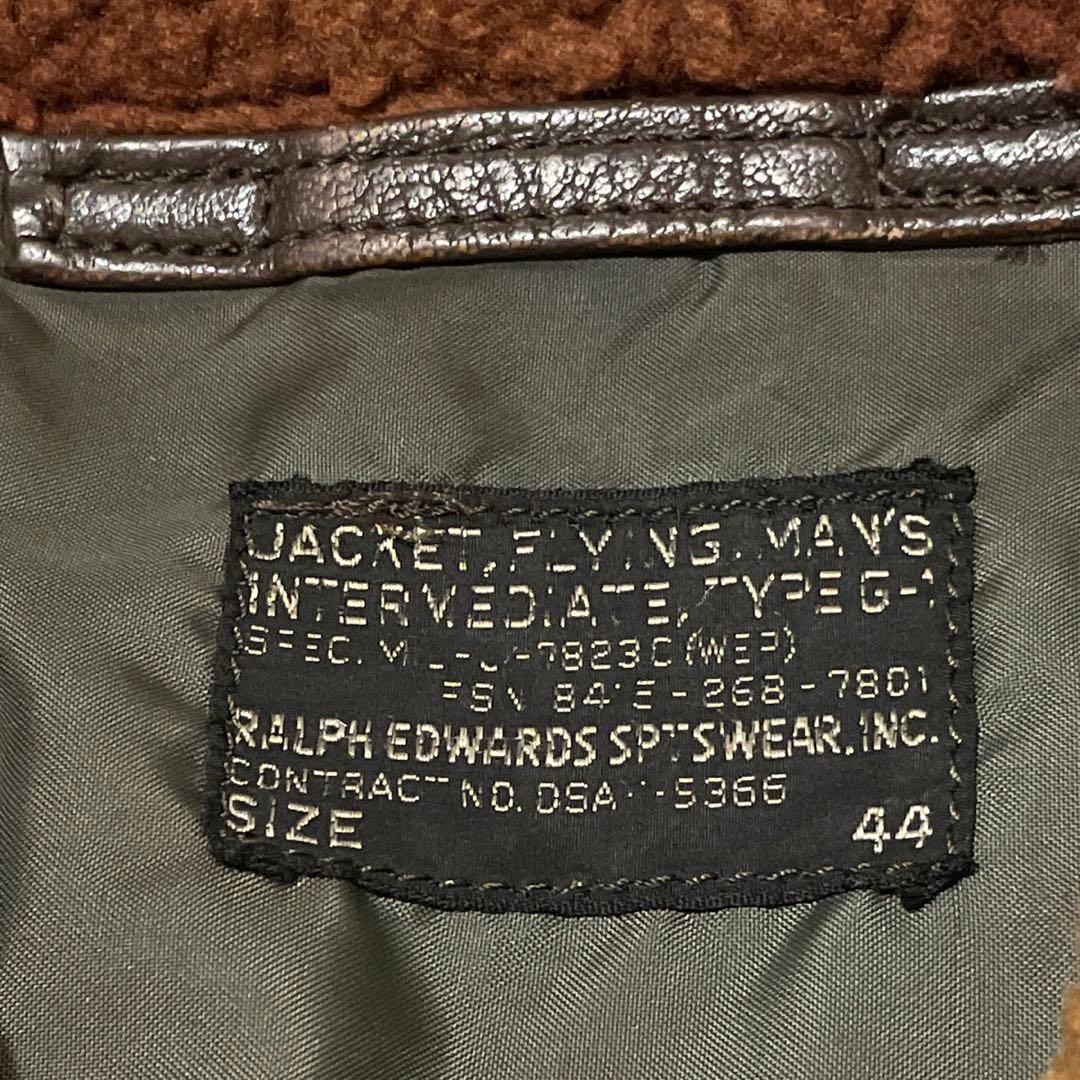 米軍実物★US.NAVY★G-1フライトジャケット★黒タグ★60sヴィンテージ 60s US NAVY G1 FRIGHT JACKET | US NAVYのG-1フライトジャケット