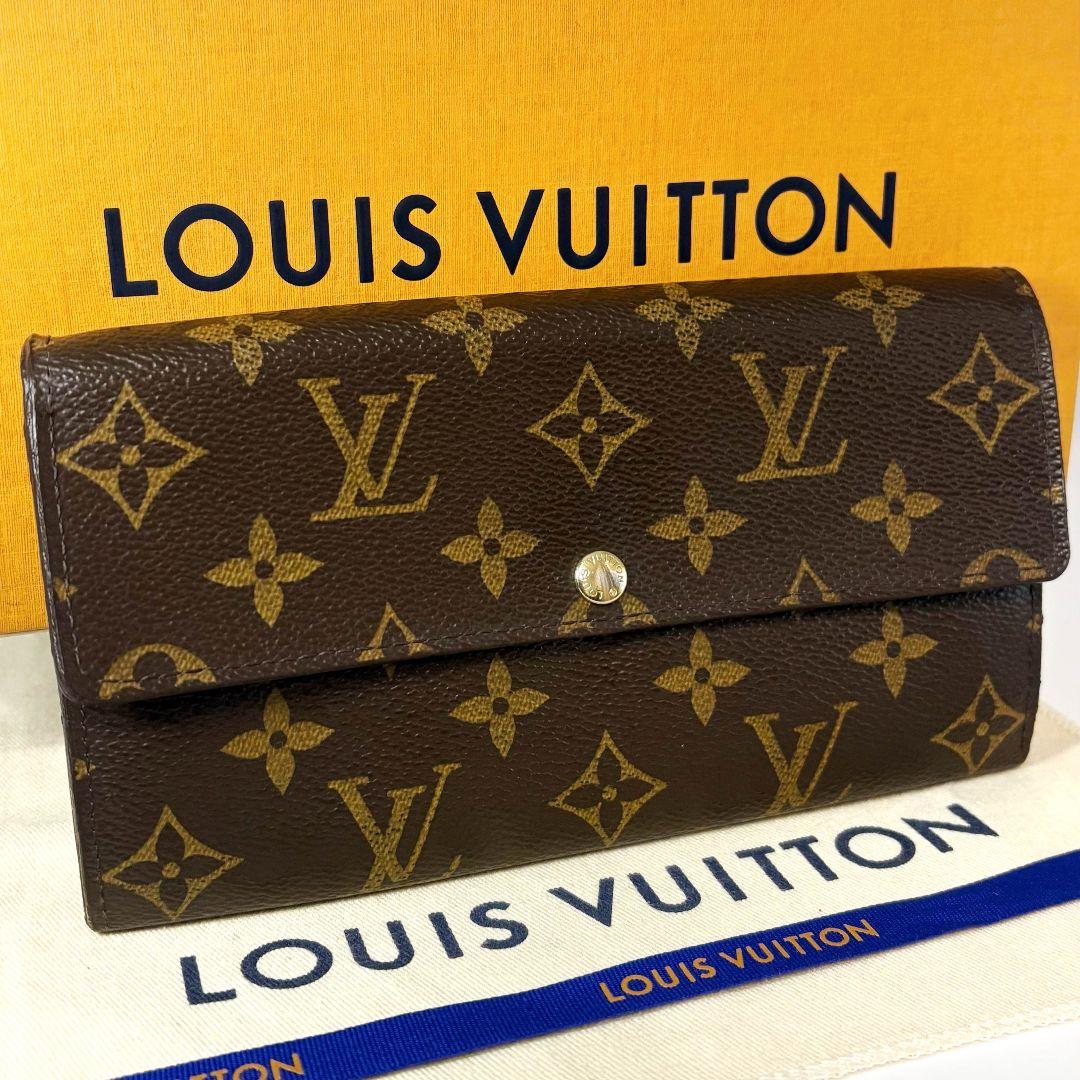 【美品】ルイヴィトン ポルトフォイユ サラ モノグラム 長財布 カード入10枚 正規紙袋無料】ルイヴィトン 長財布 新品 ルイ ヴィトン 財布