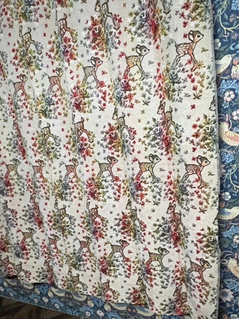 カーテン バンビ 鹿 インテリア 昭和レトロ 当時物 レトロポップ コブラン織 楽天市場】昭和レトロ 雑貨（カーテン・ブラインド｜インテリア・寝具