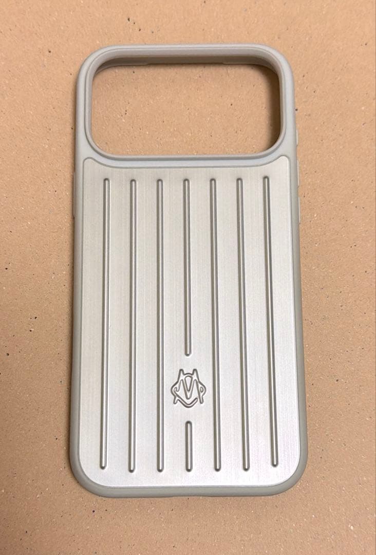RIMOWA iPhoneケース iPhone17ProMax用 シルバー For Iphone 17 PRO Silver Rimowa Genuine Iphone Case Aluminum | eBay