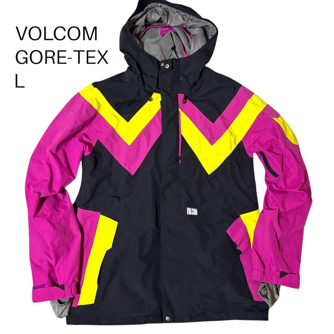 【美品】VOLCOM ボルコム　GORE-TEX ゴアテックス　スキーウェア　L 楽天市場】25-26 VOLCOM/ボルコム TESTER 3L GORE-TEX jacket メンズ