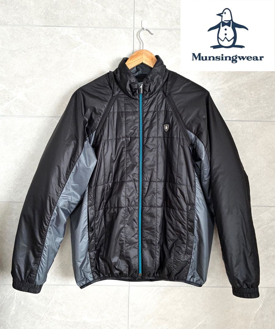 Munsingwear マンシングウェア 2WAY ナイロンジャケット LL Munsingwear マンシングウェア 2WAY ナイロンジャケット 公式 LL