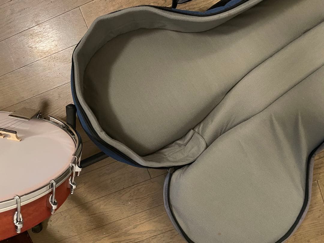 Blanton 五弦バンジョー オープンバック お値打ち！キャリングバッグ付