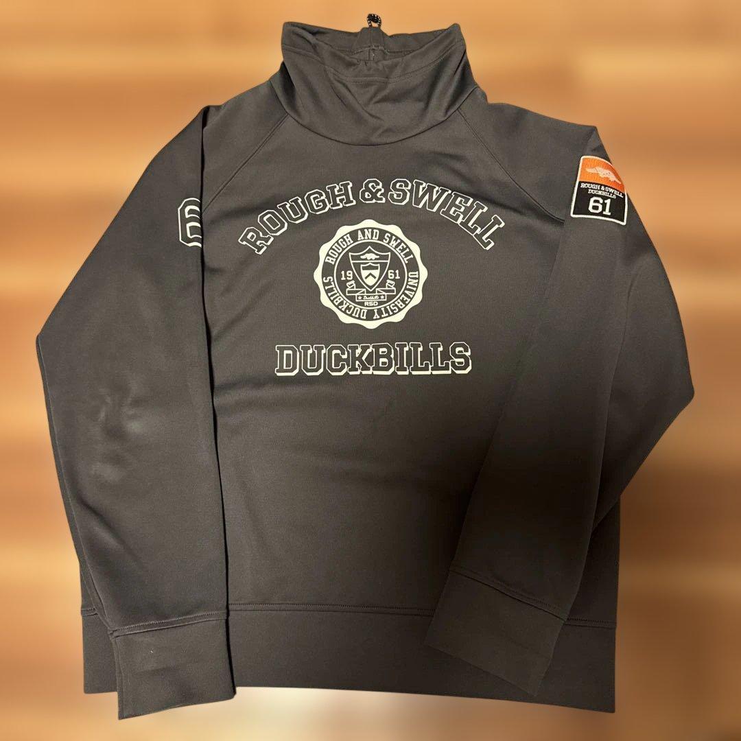 ROUGH & SWELL DUCKBILLS トレーナー　Mサイズ　完売品 新品】ROUGH&SWELL ラフアンドスウェル スウェットトレーナー ホワイト