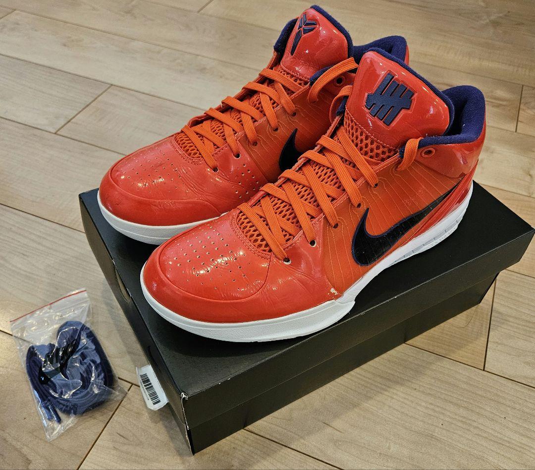 シューズ(男性用) Nike KOBE4 Protro Undefeated 28cm Nike Zoom Kobe Bryant 4 Protro x Undefeated Hyper Jade, Demar