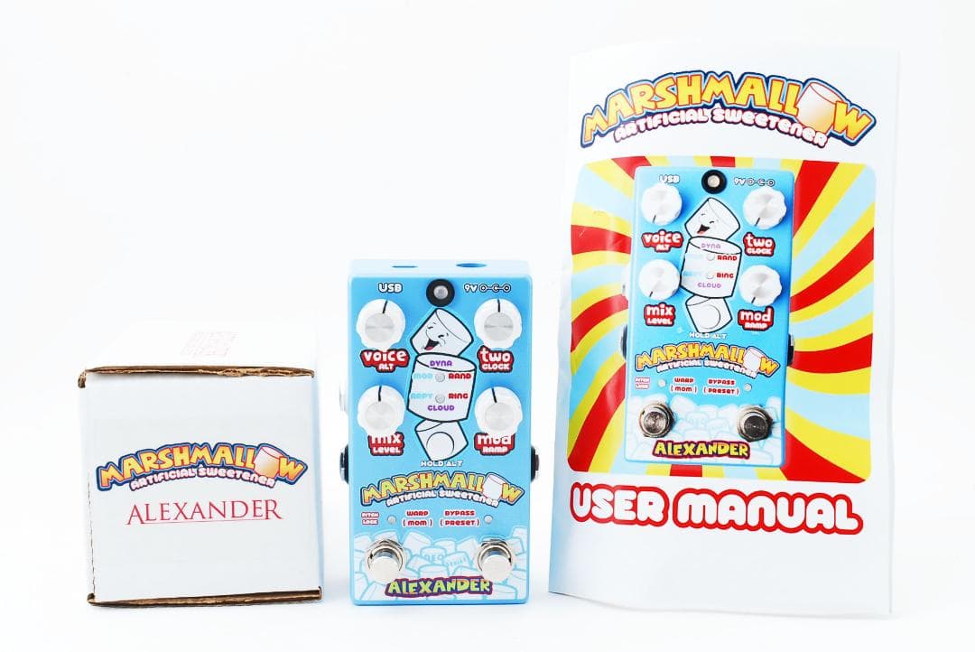 新品 Alexander Pedals Marshmallow アレキサンダー Amazon | Alexander Pedals アレクサンダーペダルズ ギター