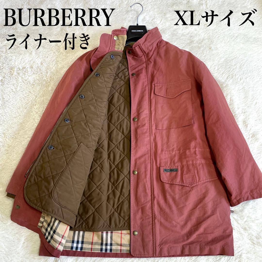 希少 BURBERRY ノバチェック キルティングジャケット付き モッズコート 希少 BURBERRY ノバチェック キルティングジャケット付き モッズコート