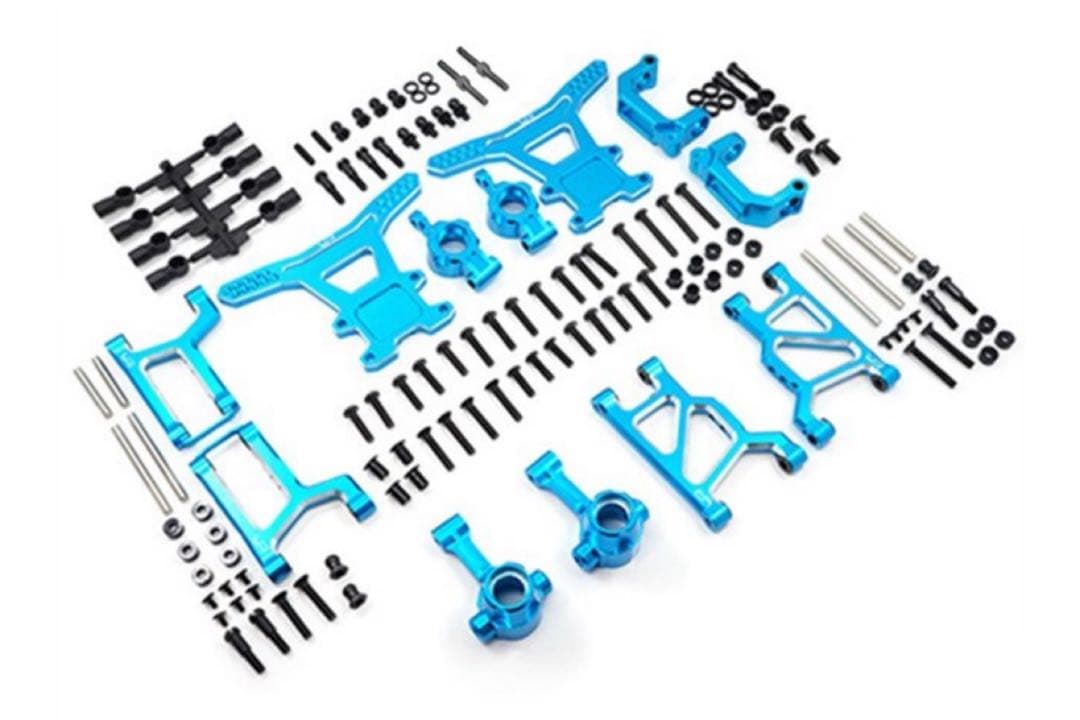 WR02 GF01 アルミブルーパーツ ワイルドウイリー2 ジムニー タミヤ タミヤ WR02 GF01 アルミブルーパーツ ウイリーバー ワイルドウイリー2