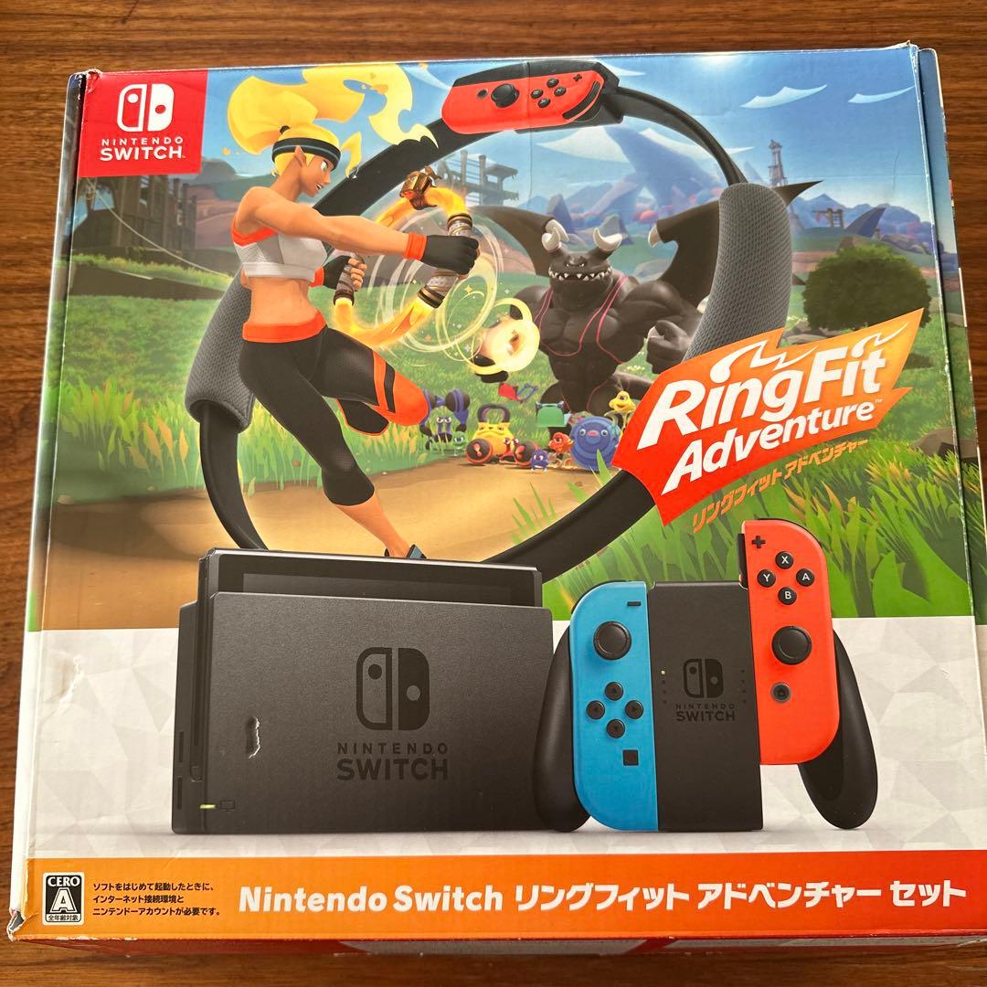 ニンテンドースイッチ本体セット　リングフィットアドベンチャー(ソフト無し) Amazon.co.jp: Nintendo Switch リングフィット アドベンチャー セット