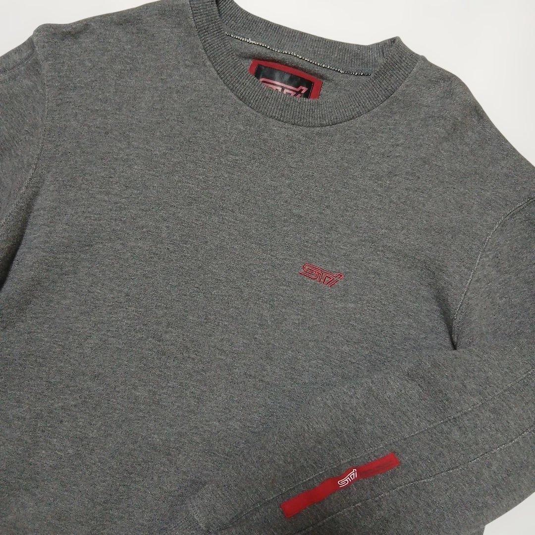 ☆レア☆スバル STI ゴールドウイン製 袖ロゴ トレーナー　サイズL ☆レア☆スバル STI ゴールドウイン製 袖ロゴ トレーナー サイズL
