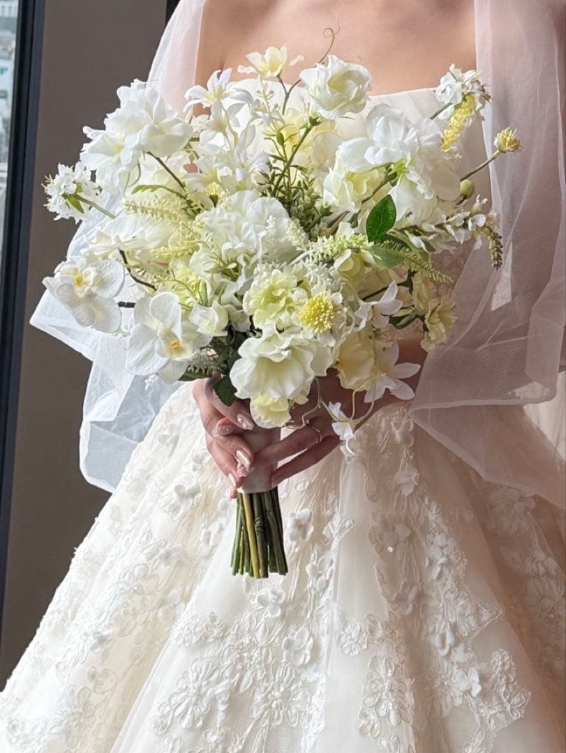 ウェディングブーケ・ブートニアセット 楽天市場】ブーケ ブートニアセット ウエディングブーケ ウェディング