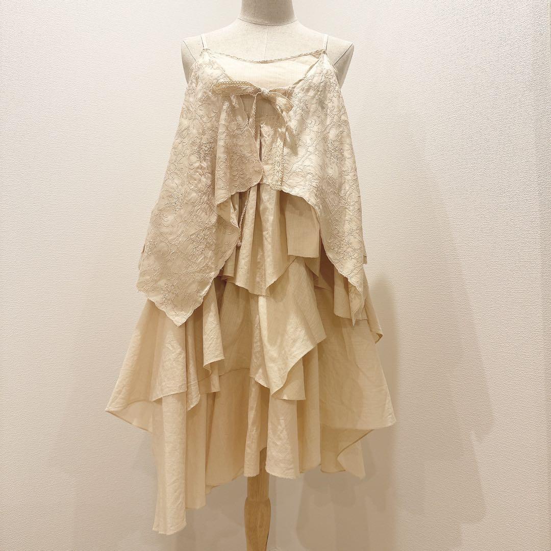 キャミワンピース/furfur FURFUR（ファーファー） ワンピース ドロストキャミワンピース